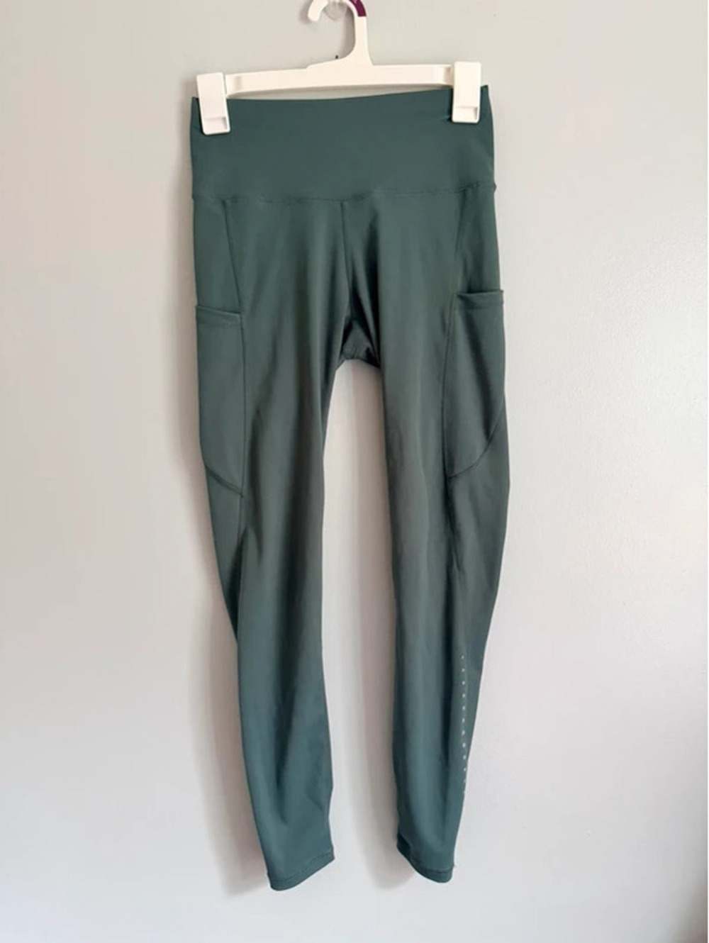 poshDivah High Waisted Pocket Leggings XS Green